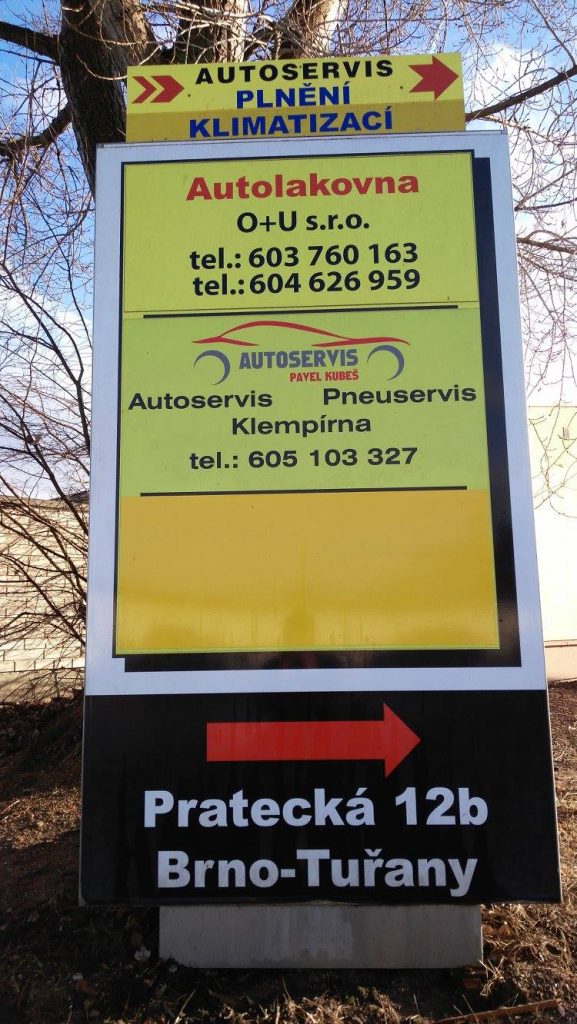 Klempířské práce na karoserii vozidla