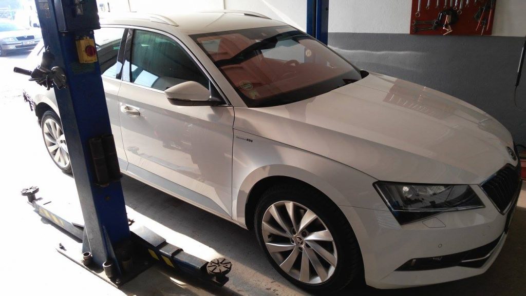 Servisní hala autoservisu Pavel Kubeš